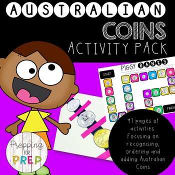 Preview of AUSTRALIAN MONEY ACTIVITIES (COINS)- PREP TO GRADE 2