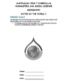 AUSTRALIAN YEAR 7 GEOGRAPHY - WATER IN THE WORLD 1
