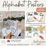 Australiana Alphabet Posters | Flora and Fauna Classroom Decor