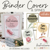 AUSTRALIANA Binder Covers & Spines | Flora and Fauna Class