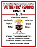 AUTHENTIC READING - GRADE 3 SET 5 (Of 8)