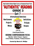 AUTHENTIC READING - GRADE 3 SET 7 (Of 8)