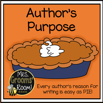 Preview of AUTHOR'S PURPOSE