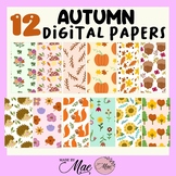 AUTUMN DIGITAL PAPER FOR PERSONAL OR COMMERCIAL USE