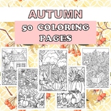 AUTUMN NOVEMBER HOLIDAYS COLORING PAGES for kids, teens an