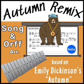 Preview of AUTUMN REMIX Song and Orff Instrumental Arrangement for Fall Pop-Style Fun