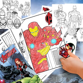 Marvel Shop Avengers Drawing and Painting Set for Kids - Avengers Gift  Bundle with Coloring Book, Coloring Utensils, Paints, Stickers, and More ( Marvel Crafts): Buy Online at Best Price in UAE -