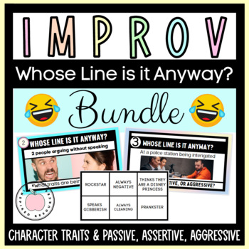 Preview of AVID Public Speaking and Communication Activity - Improv Bundle