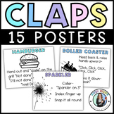AVID Claps Posters - Classroom Decor