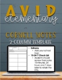 AVID-Cornell-Two-Column-Notes