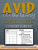 AVID-Cornell-Three-Column-Notes