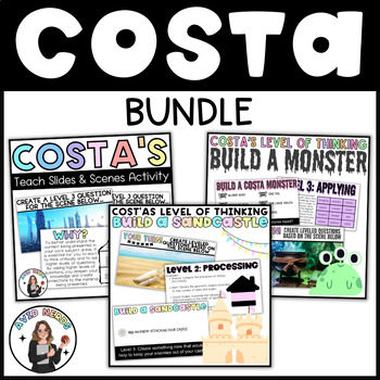 Preview of AVID Costa's Level of Thinking and Questioning Activities Bundle