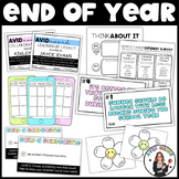 AVID End of Year - Summer Themed Activities Bundle