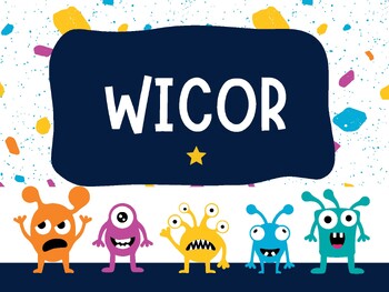 Preview of AVID Monster Printable WICOR Strategy Posters