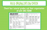 AVID Organization Check
