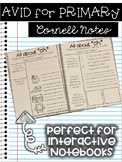 AVID Primary Cornell Notes for Interactive Notebook - Digraphs