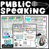 AVID Public Speaking and Listening Activities - Team Build