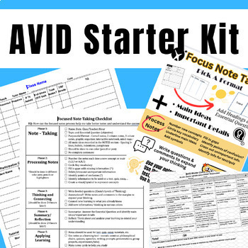 Preview of AVID Starter Kit