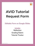 AVID Tutorial Request Form TRF, Reflection, Tutor Tracker 