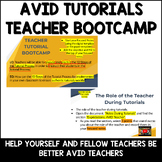 AVID Tutorials Teacher Bootcamp