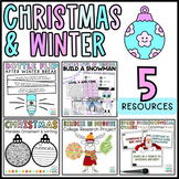 AVID Winter and Christmas Activities Bundle