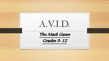 Preview of College Prep - game The Mask