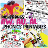 AW & AU Printables, Stations and Comprehension Passages