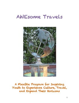 Preview of AWEsome Travels-Cultural Exploration for Young Minds