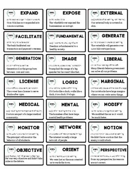 GMAT Test College Graduate Vocabulary—GMAT Flashcards—GMAT Prep