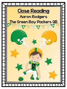 Preview of Aaron Rodgers:  The Green Bay Packers QB - A Close Reading Touchdown!