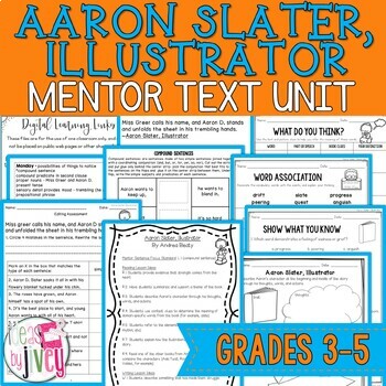 Preview of Aaron Slater, Illustrator Mentor Text Digital & Print Unit
