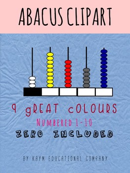 Preview of Abacus ClipArt