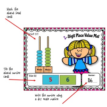 Abacus Place Value Tens and Ones Activity | TpT