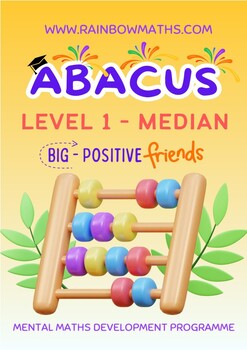Preview of Abacus Soroban Big friends Median level