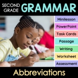 Abbreviations Activities, Minilesson, Worksheets & PowerPoint