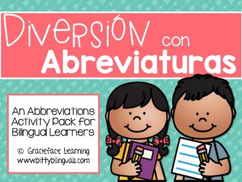 Preview of Abbreviations in Spanish - Abreviaturas