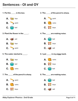 Abby Explorer Phonics - Second Grade: OI and OY Series by AbbyExplorer