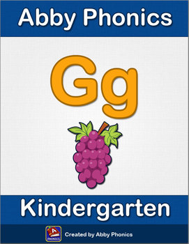 Preview of Abby Phonics - Kindergarten - The Letter G Series