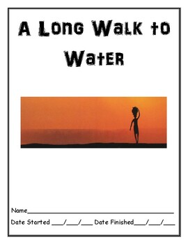 Preview of A Long Walk to Water independent reading packet