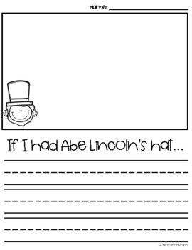 Abe Lincoln's Hat by Creating Clever Kinders | TPT