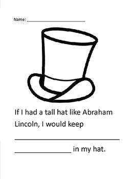 Abe Lincoln's Hat by Figuring Out First Grade | Teachers Pay Teachers