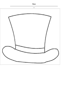 Abe Lincoln's Hat- A Writing Response/ Class Book by creativeteachingdesign