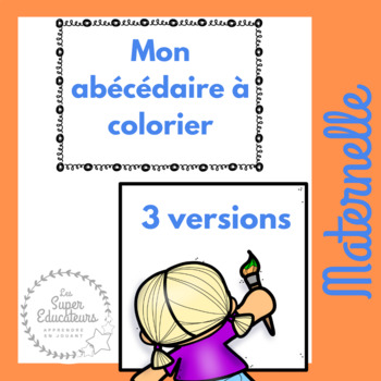 Preview of Abécédaire Alphabet à colorier