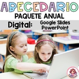 Abecedario Digital PowerPoint. Alphabet Sounds Phonics. Go