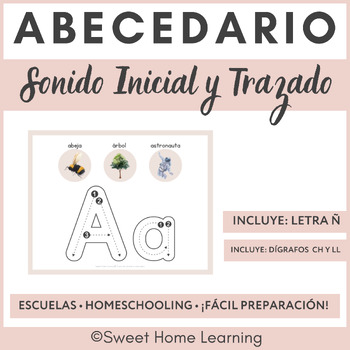 Preview of Abecedario Formación de Letras  -  Letter Sound Spanish Alphabet