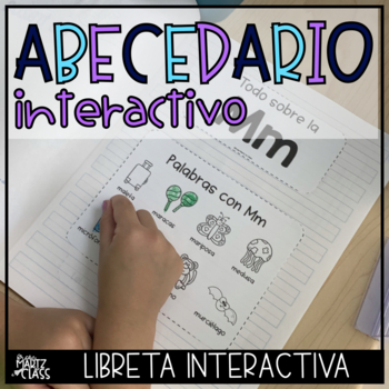 Preview of Abecedario Interactivo | Libreta interactiva | Interactive Alphabet in Spanish
