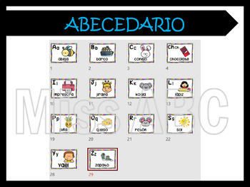 Abecedario Miss ABC by Alma Lozano | TPT