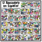 Abecedario en Español | Spanish Alphabet Clipart