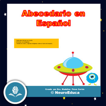 Abecedario en Español- El espacio by NeuroEduca | TPT