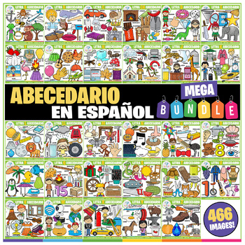 Preview of Abecedario en Español MEGA Bundle! - Spanish Alphabet MEGA Bundle!